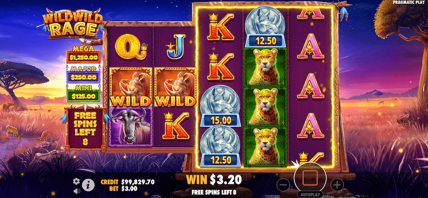 Wild Wild Rage Slot