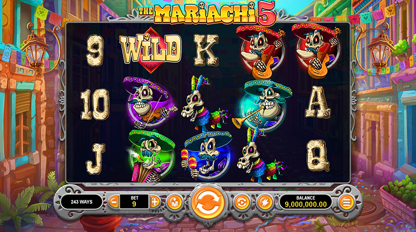 The Artistic Design of 5 Mariachis Slots