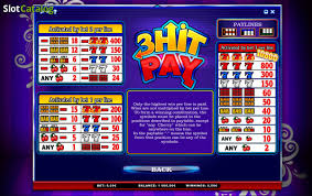3 Hit Pay Slots